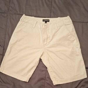 Express Men's Light Tan Shorts